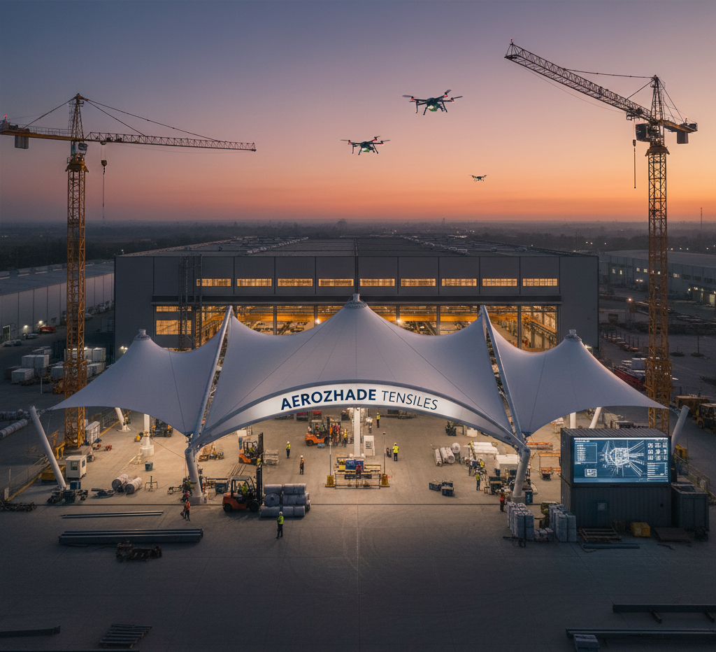 aerozhade brand name on tensile image